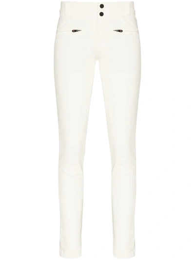 Perfect Moment Aurora Flared Nylon Blend Trousers In White