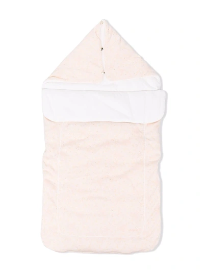 Chloé Floral-print Zip-fastening Sleeping Bag In Pink