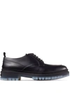 JIMMY CHOO BENJI LEATHER DERBY SHOES