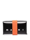 MARNI LOGO-PRINT FOLDED WALLET