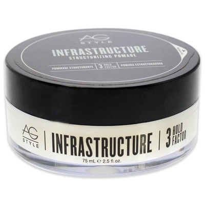 Ag Hair Cosmetics Infrastructure Structurizing Pomade By  For Unisex - 2.5 oz Pomade In N/a
