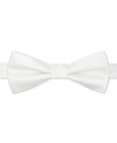 Calvin Klein Men's Pre-tied Unison Bowtie In Ivory