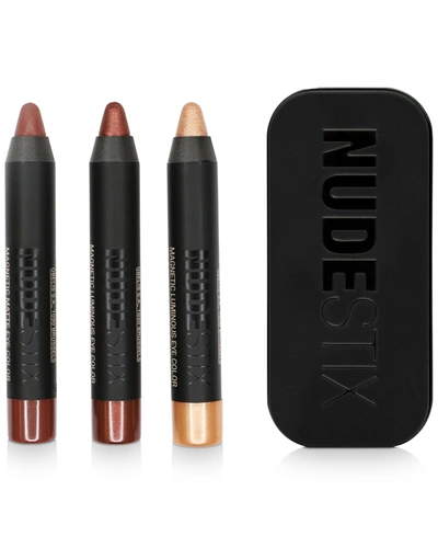 Nudestix 3-pc. Mini Nude Metallic Berry Eye Set