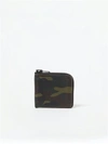 Ampersand As Apostrophe Zip Wallet In Camo