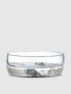NUDE GLASS NUDE GLASS CHILL BOWL WITH MARBLE BASE