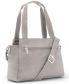 Kipling Elysia Handbag In Grey Gris