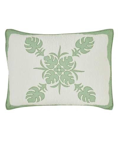 Tommy Bahama Home Tommy Bahama Molokai King Sham Bedding In Mint