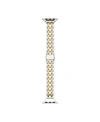 Kate Spade Women's Two-tone Stainless Steel Scalloped Apple Watch Bracelet/20mm In Two-tone