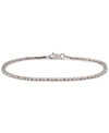 Macy's Diamond Tennis Bracelet (1/2 Ct. T.w.) In 10k White Gold In White Gold