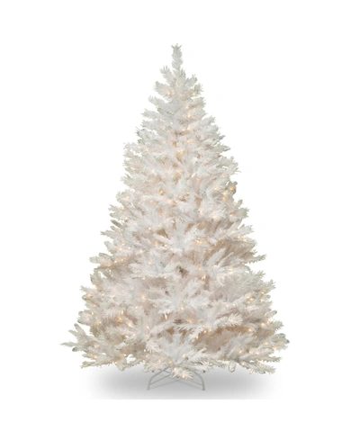 National Tree Company 6 Ft. Winchester White Pine Tree With Clear Lights In Green