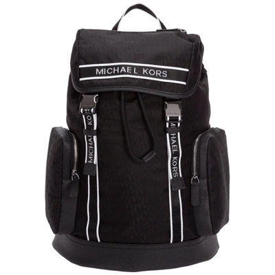 Michael Kors Vetiver Backpack In Nero