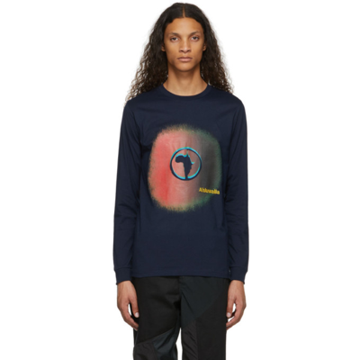 Ahluwalia Navy Kalonji Long Sleeve T-shirt