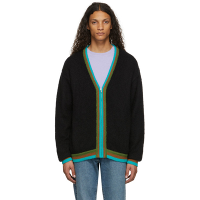 トップス Awake NY Mohair ombre striped cardigan M Awake MOHAIR OMBRE STRIPED CARDIGAN Orange | BSTN Store