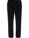FENDI FENDI MEN'S BLACK COTTON trousers,FB0496AHCAF0QA1 46