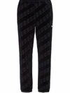 FENDI FENDI MEN'S BLACK COTTON PANTS,FB0496AHCAF0QA1 46