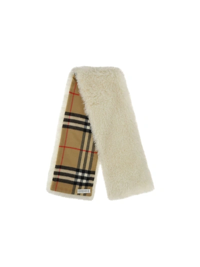 Burberry Women's Beige Other Materials Scarf