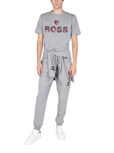 Hugo Boss Men's Grey Other Materials T-shirt