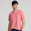 Polo Ralph Lauren Custom Slim Fit Jersey Crewneck T-shirt In Desert Rose
