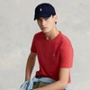 Polo Ralph Lauren Custom Slim Fit Jersey Crewneck T-shirt In Starboard Red