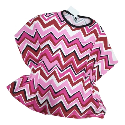 Pre-owned M Missoni T-shirt In Pink