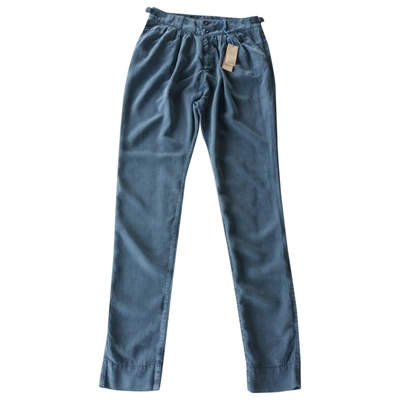 Pre-owned Leon & Harper Large Pants In Anthracite