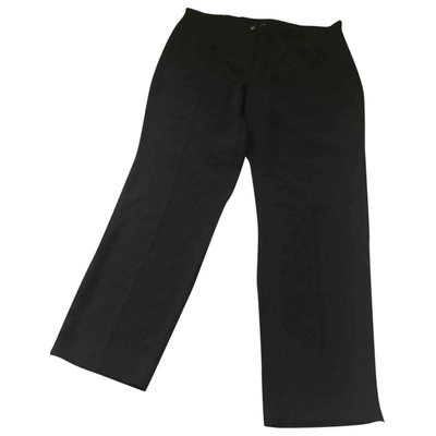 Pre-owned Elena Miro' Large Pants In Black