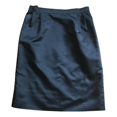 Pre-owned Ted Lapidus Mid-length Skirt In Black
