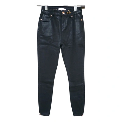 Pre-owned Ted Baker Slim Jeans In Black