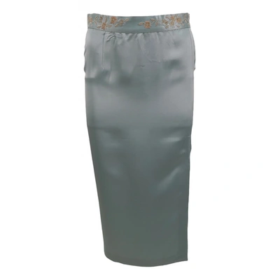 Pre-owned Blumarine Mid-length Skirt In Green
