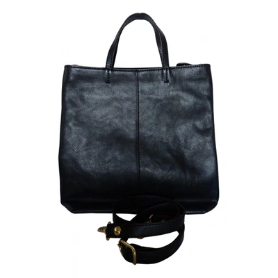 Pre-owned Tsumori Chisato Leather Handbag In Black