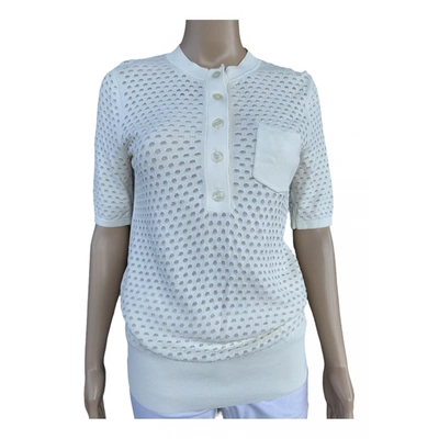 Pre-owned Reiss Blouse In White