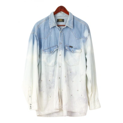 Pre-owned Lee Shirt In Blue