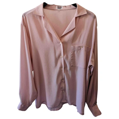 Pre-owned Rodier Pink Polyester Top