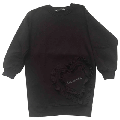 Pre-owned Moschino Love Black Cotton Knitwear