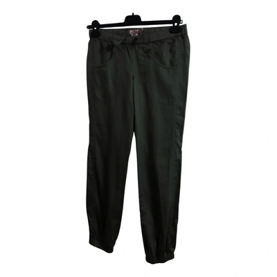 Pre-owned Juicy Couture Trousers In Khaki