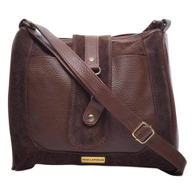 Pre-owned Ted Lapidus Leather Bag In Brown