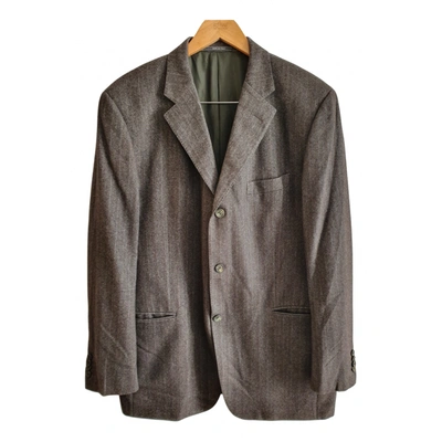 Pre-owned Cerruti 1881 Cashmere Vest In Grey