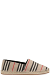 BURBERRY BURBERRY ICONIC STRIPED ESPADRILLES