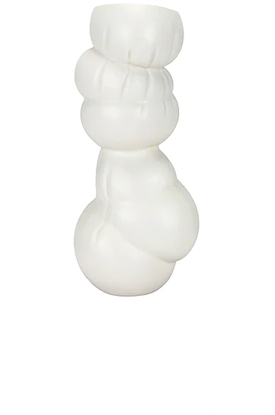 Completedworks Tall Vase In Matte White