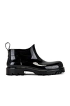 Bottega Veneta Stride Rubber Ankle Boot In Black