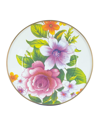 Mackenzie-childs Flower Market Luncheon Plate In White