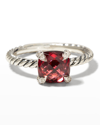 David Yurman Chatelaine Ring With Rhodalite Garnet And Diamonds In Rhodalite Garnet