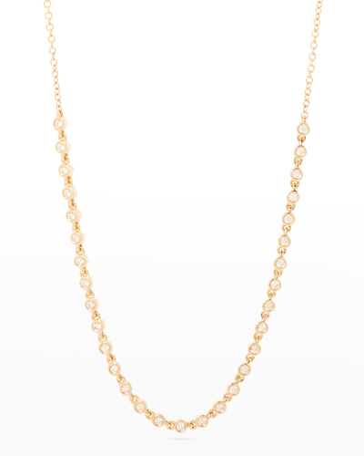 Stone And Strand Diamond Rally Tennis Necklace In Gold
