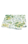 Matouk Schumacher Pomegranate Flat Sheet, Full/queen In Citrus