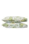 Matouk Pomegranate Set Of 2 500 Thread Count Pillowcases In Citrus