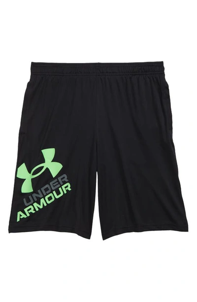 Under Armour Kids' Ua Prototype 2.0 Performance Athletic Shorts In Black