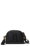 Marc Jacobs The Shutter Leather Crossbody Bag In Black