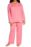 Nordstrom Lingerie Moonlight Pajamas In Pink Camelia