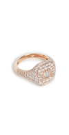 SHAY 18K ESSENTIAL PAVE PINKY RING,SHAYA30168
