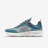 Nike React Live Men's Shoe In Rift Blue/orange/grey Fog/wolf Grey